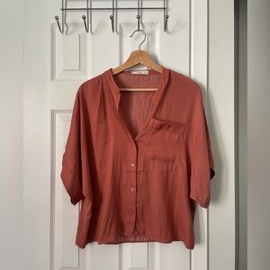 Mango Silky Blouse